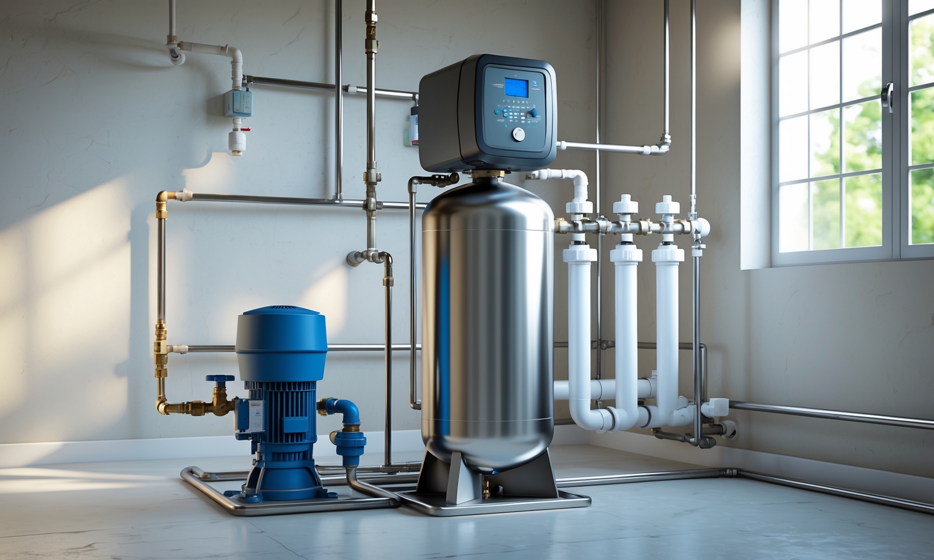 Pumps and Filtration Setup for
